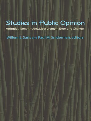 cover image of Studies in Public Opinion
